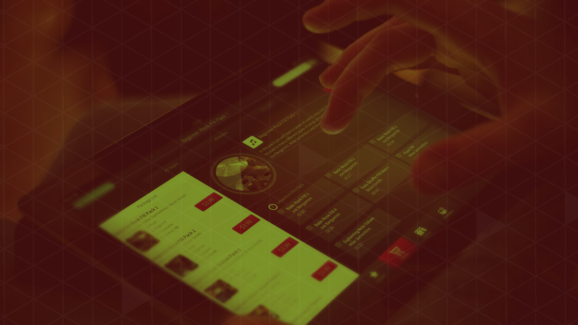 Jeddah Food Case Study App Homepage