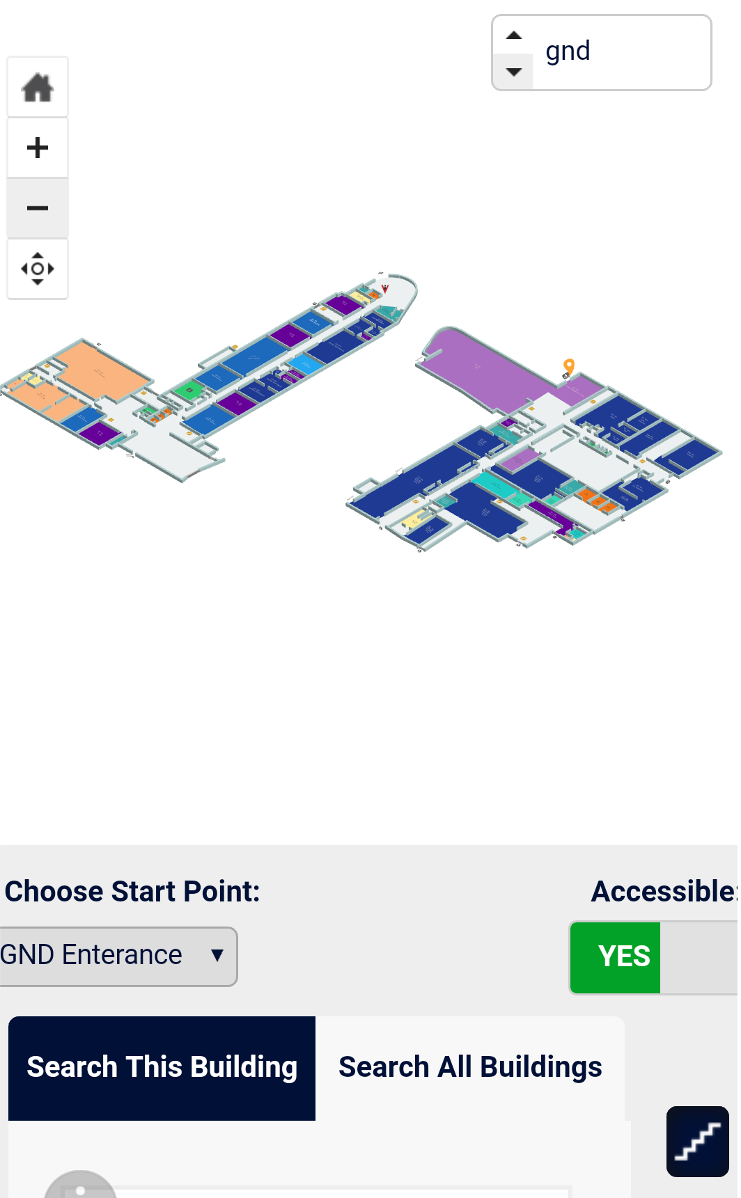 northumbria university indoor map