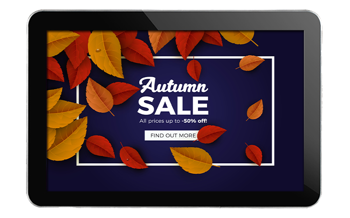 Advertising Screen Digital Signage Sale