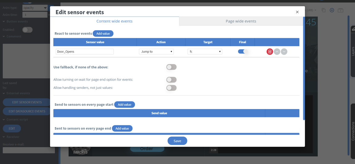 PeakSignage Sensor Integration