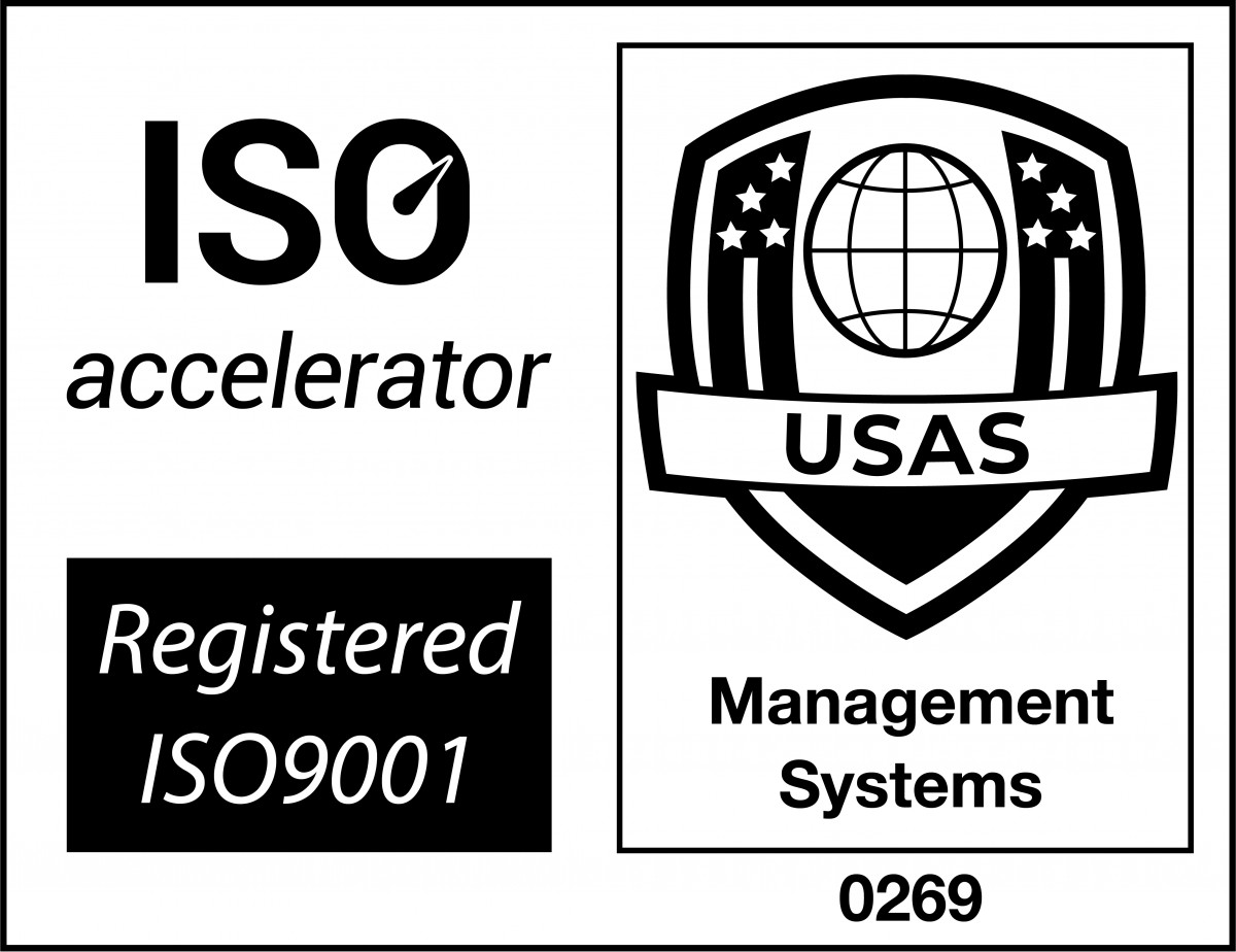 ISO accreditation logo