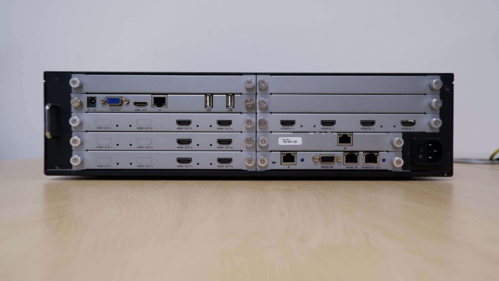 Ports of a video wall controller