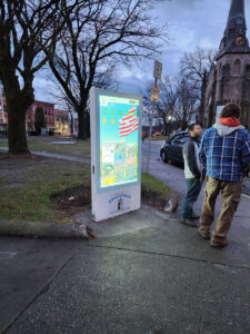 Guida outdoor kiosk in City of Greenfield