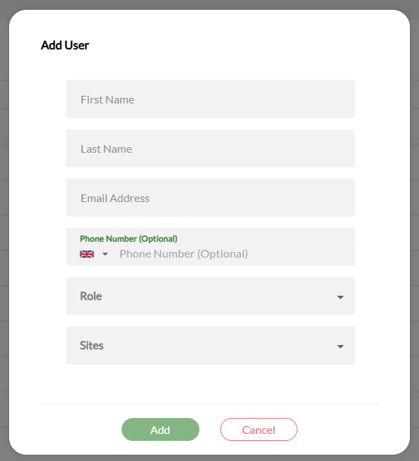Display Pulse software, how to add a user