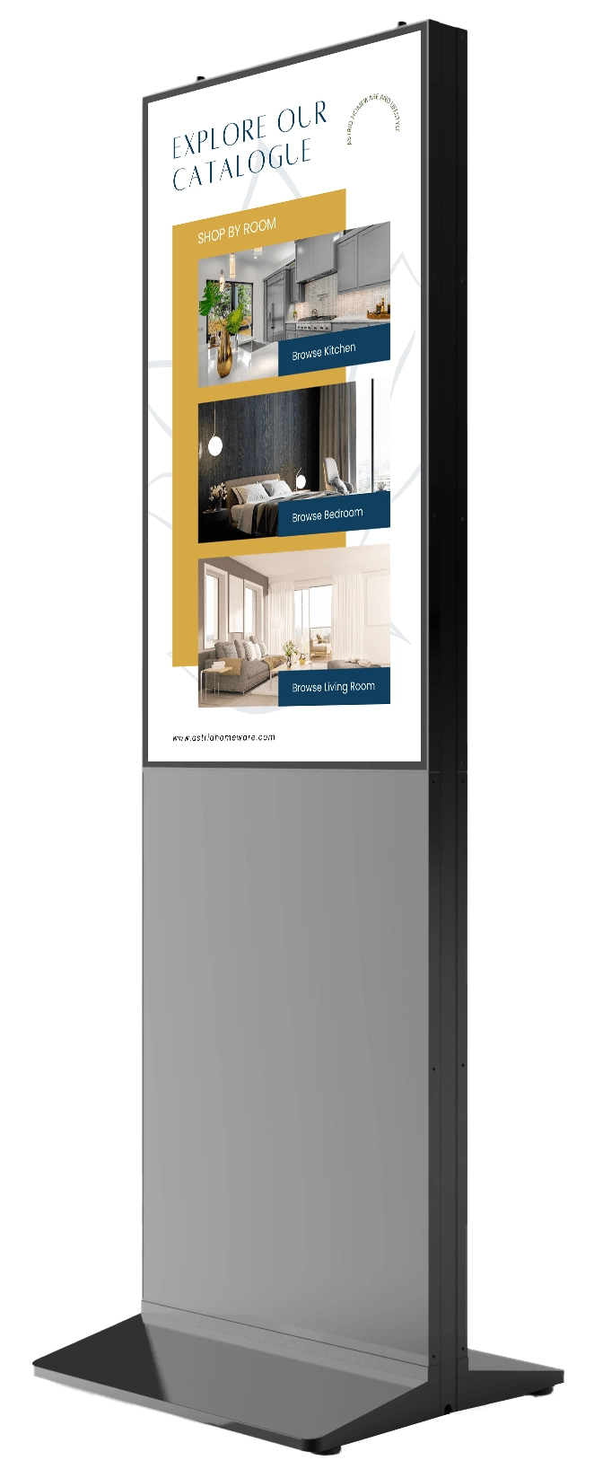 lamasatech-versi-indoor-freestanding-kiosk-front-left-furniture-catalogue-crop versi indoor kiosk, Versi Indoor Kiosk